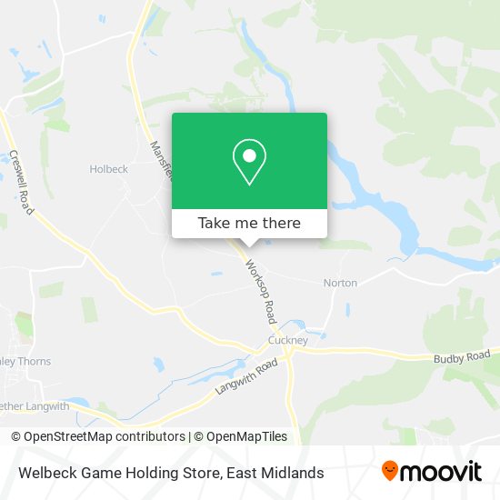 Welbeck Game Holding Store map