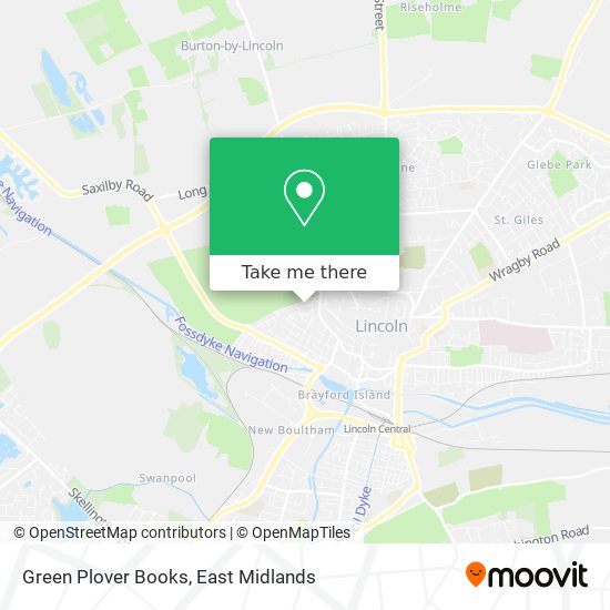 Green Plover Books map