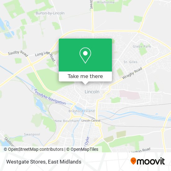 Westgate Stores map