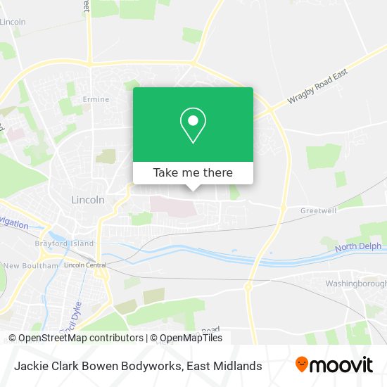 Jackie Clark Bowen Bodyworks map