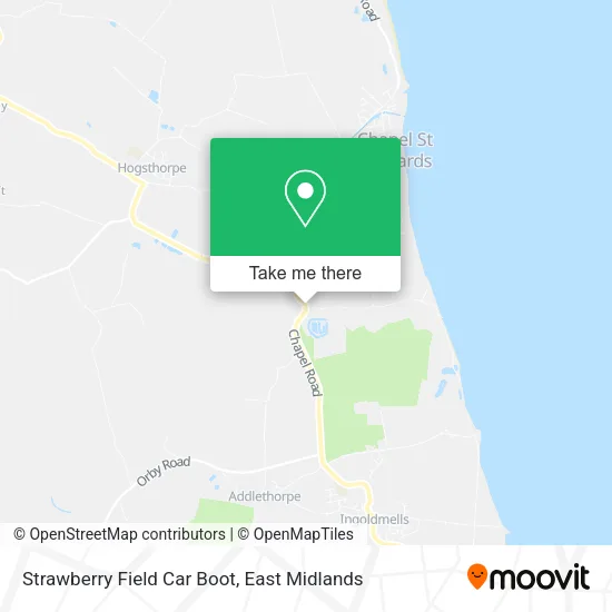 Strawberry Field Car Boot map