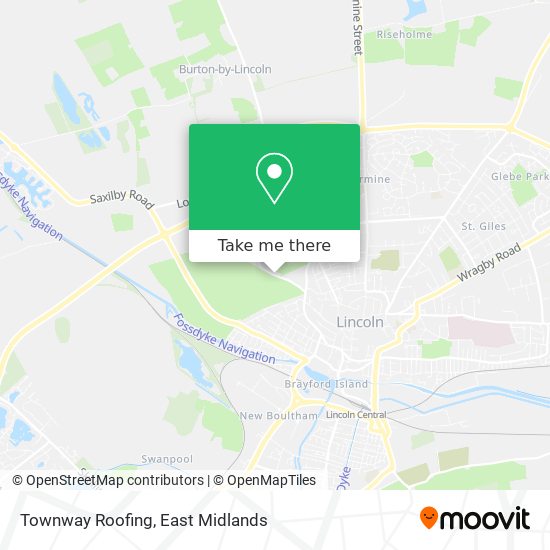 Townway Roofing map
