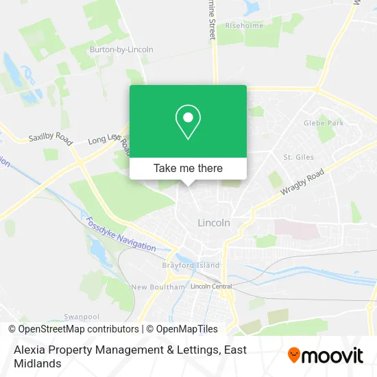 Alexia Property Management & Lettings map