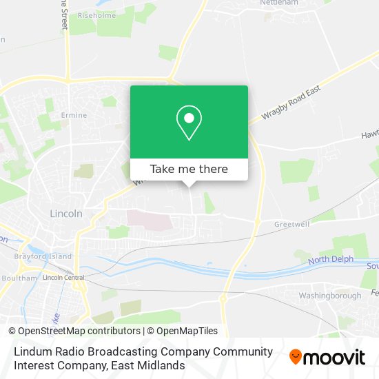 Lindum Radio Broadcasting Company Community Interest Company map