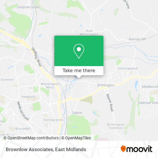 Brownlow Associates map