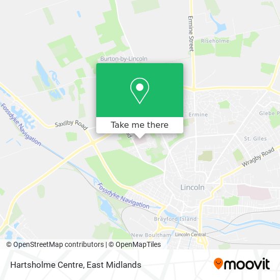 Hartsholme Centre map