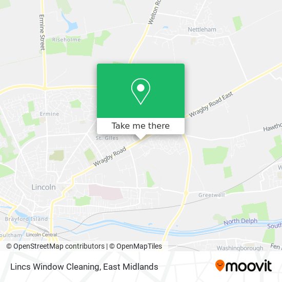 Lincs Window Cleaning map