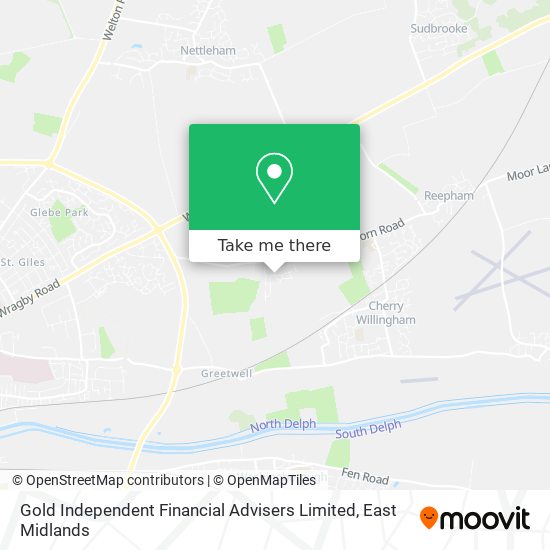 Gold Independent Financial Advisers Limited map