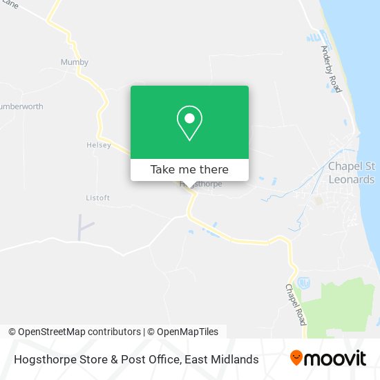 Hogsthorpe Store & Post Office map