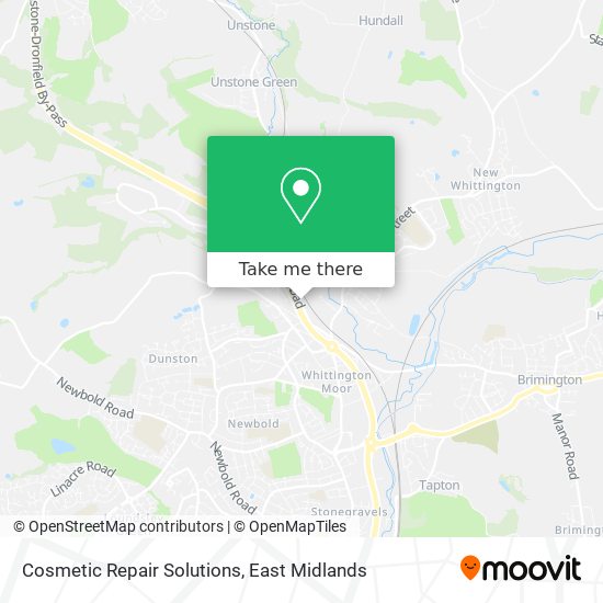 Cosmetic Repair Solutions map