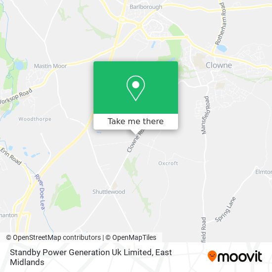 Standby Power Generation Uk Limited map