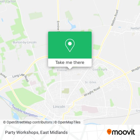 Party Workshops map