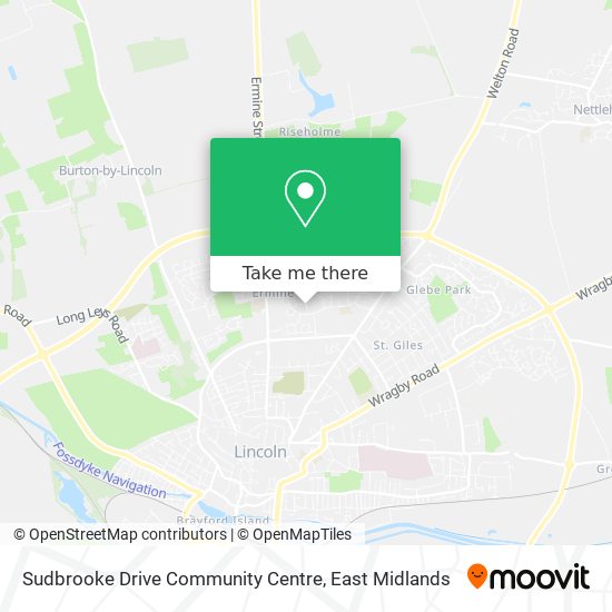 Sudbrooke Drive Community Centre map