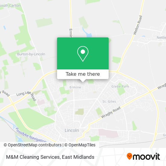 M&M Cleaning Services map