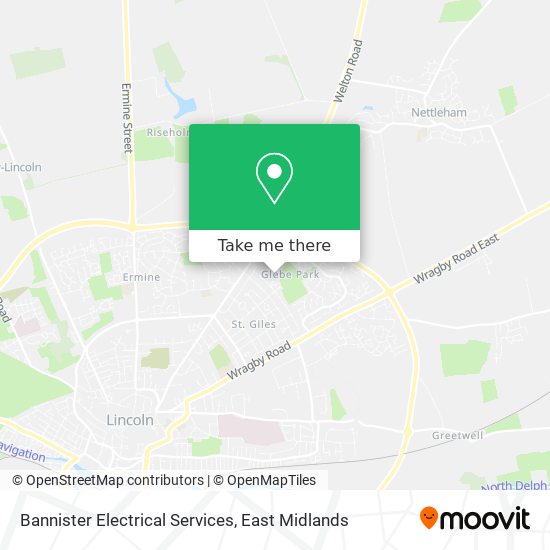 Bannister Electrical Services map