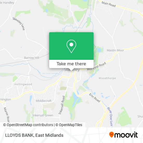 LLOYDS BANK map