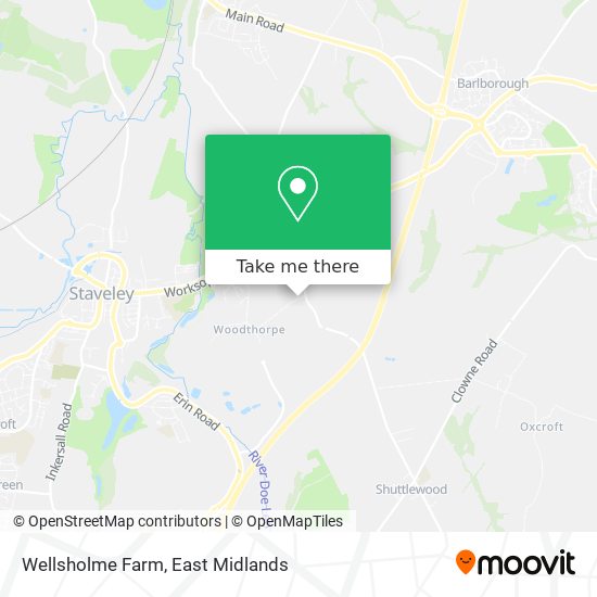 Wellsholme Farm map