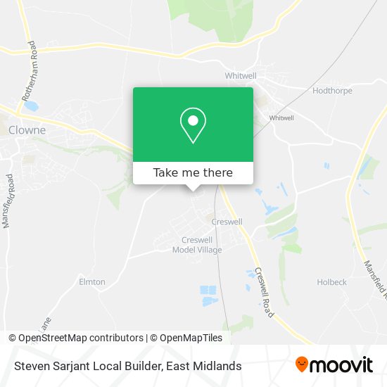 Steven Sarjant Local Builder map