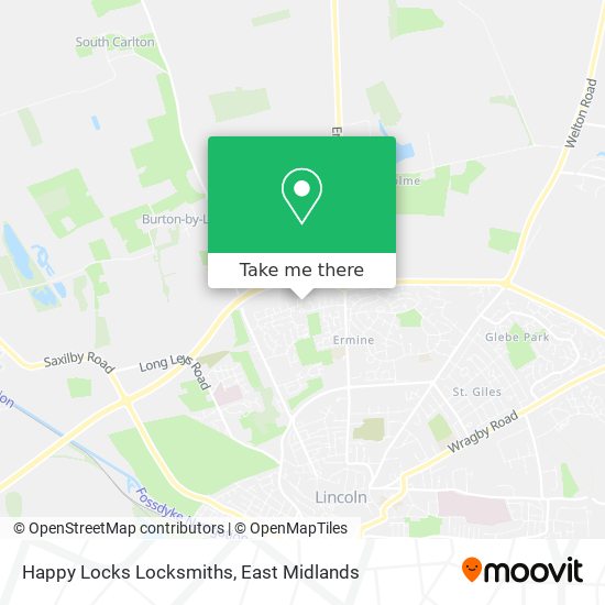 Happy Locks Locksmiths map