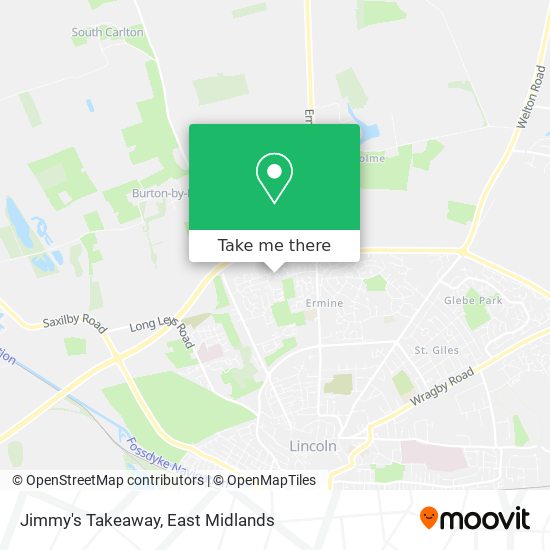 Jimmy's Takeaway map