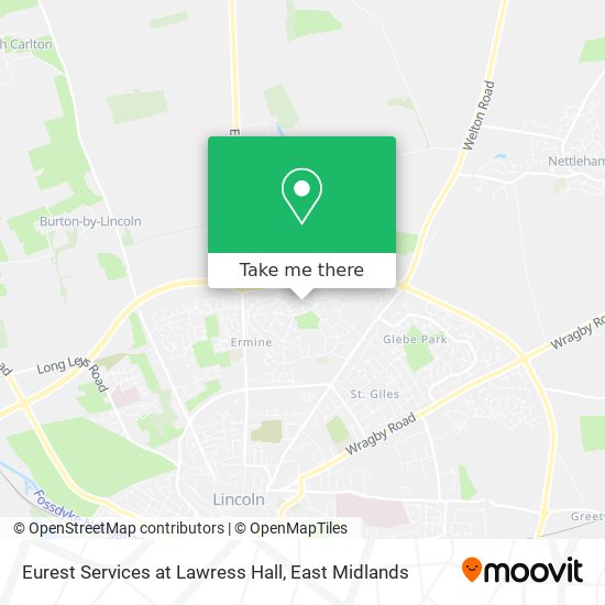 Eurest Services at Lawress Hall map