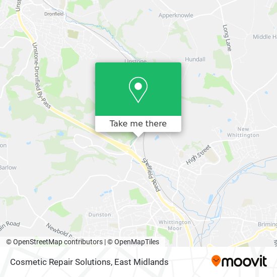 Cosmetic Repair Solutions map