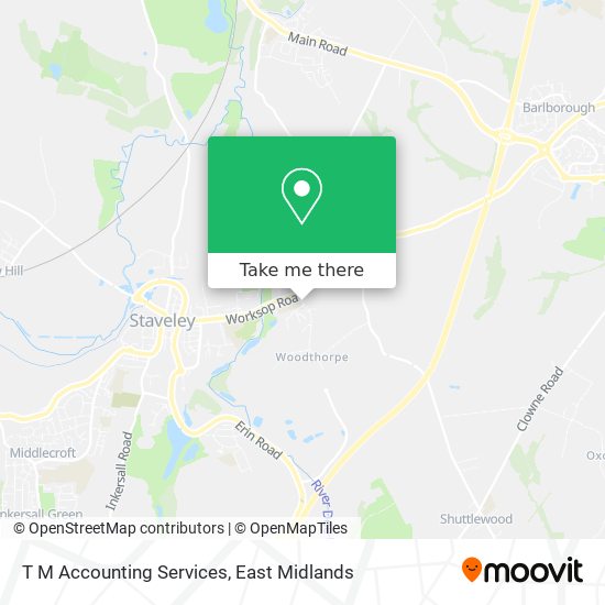 T M Accounting Services map