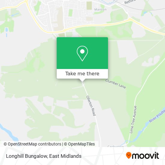 Longhill Bungalow map