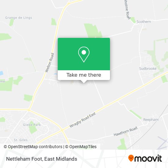 Nettleham Foot map