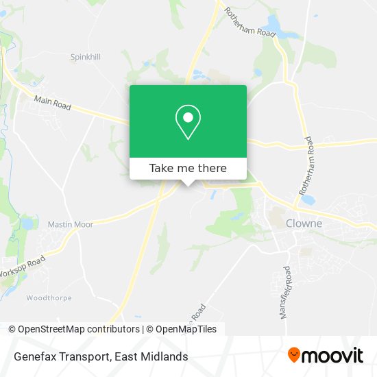 Genefax Transport map