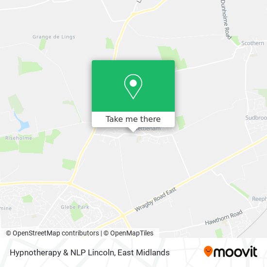 Hypnotherapy & NLP Lincoln map