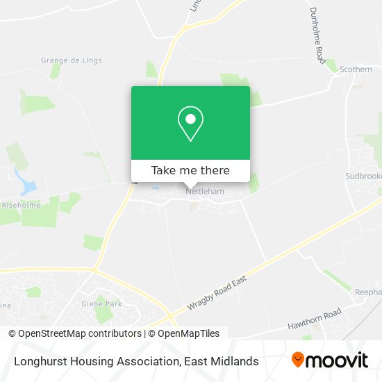 Longhurst Housing Association map