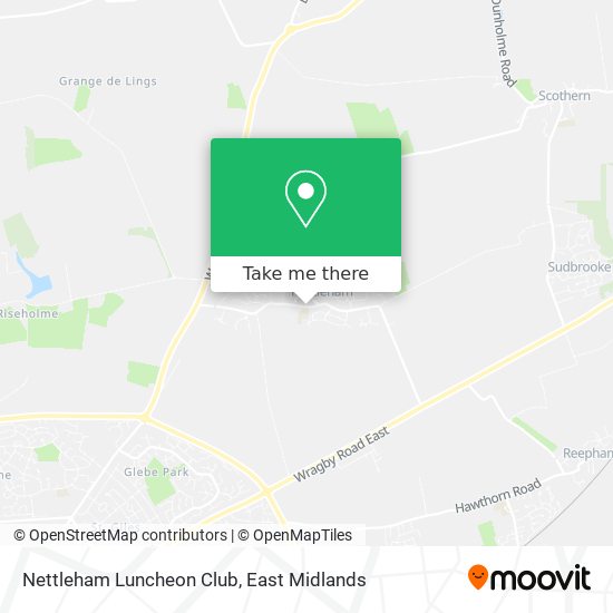 Nettleham Luncheon Club map