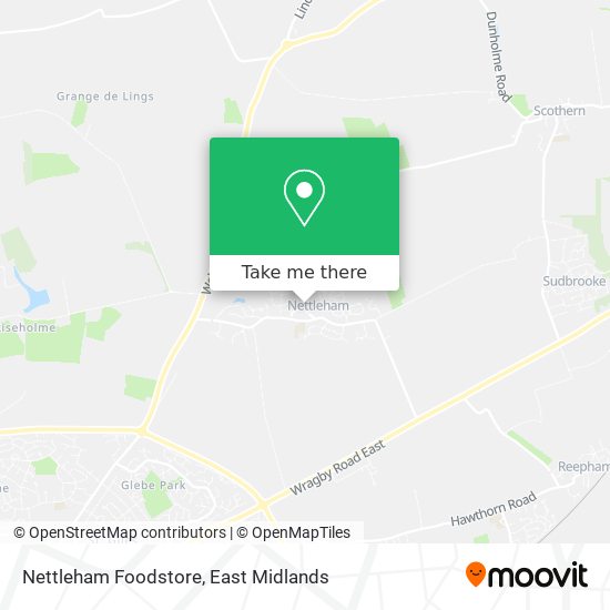 Nettleham Foodstore map