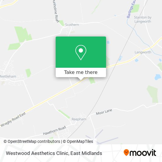 Westwood Aesthetics Clinic map