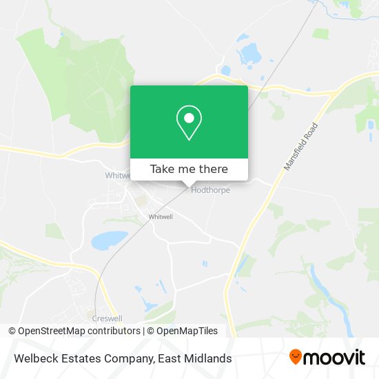 Welbeck Estates Company map
