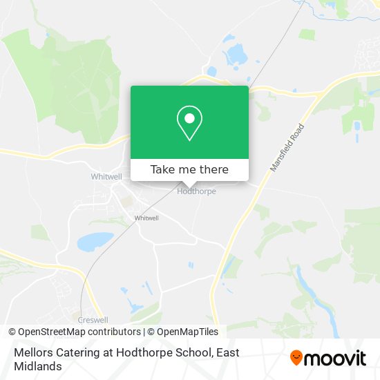 Mellors Catering at Hodthorpe School map