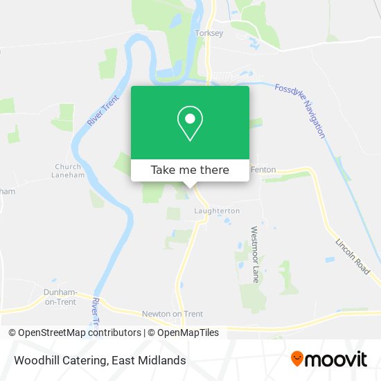 Woodhill Catering map