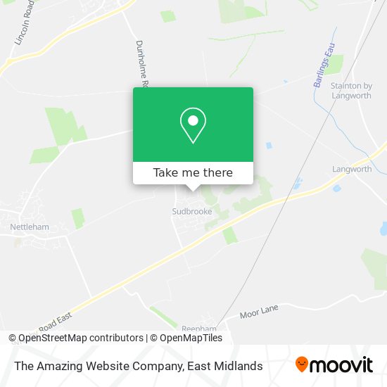 The Amazing Website Company map