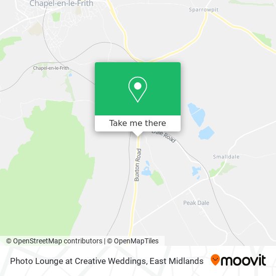 Photo Lounge at Creative Weddings map