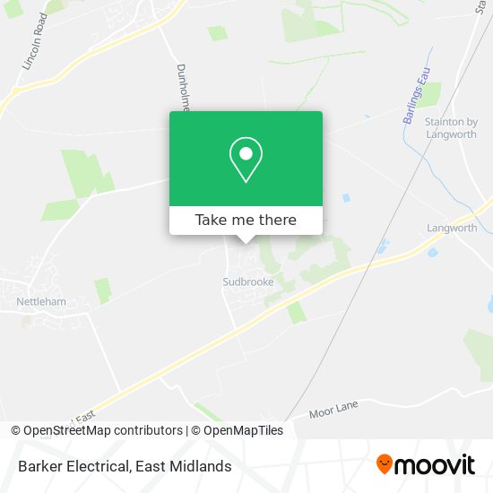 Barker Electrical map