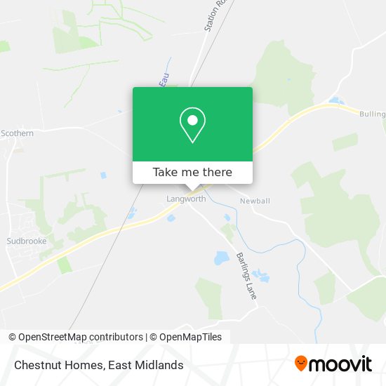 Chestnut Homes map
