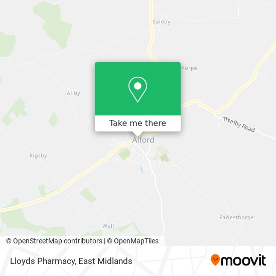 Lloyds Pharmacy map