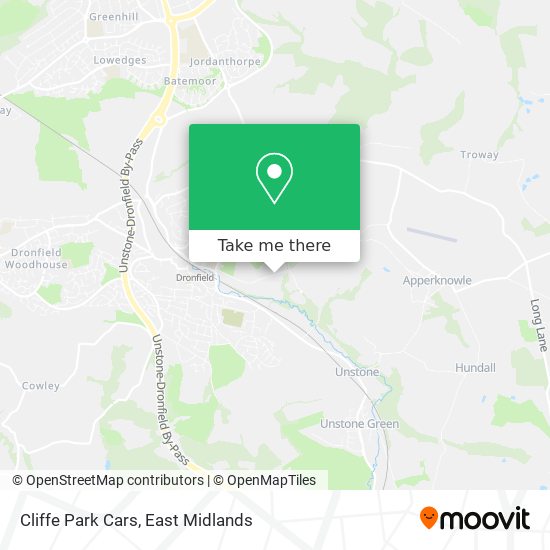 Cliffe Park Cars map