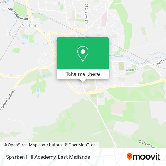 Sparken Hill Academy map