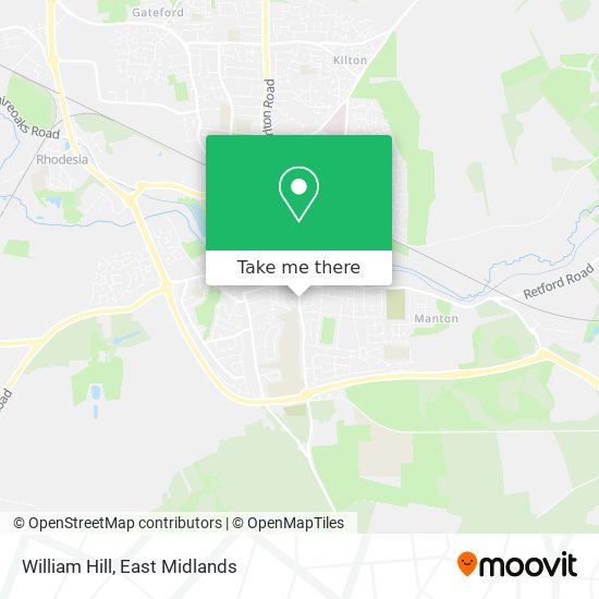 William Hill map