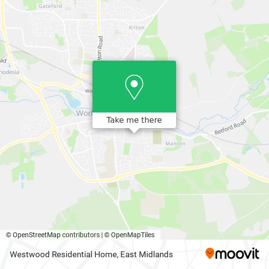 Westwood Residential Home map