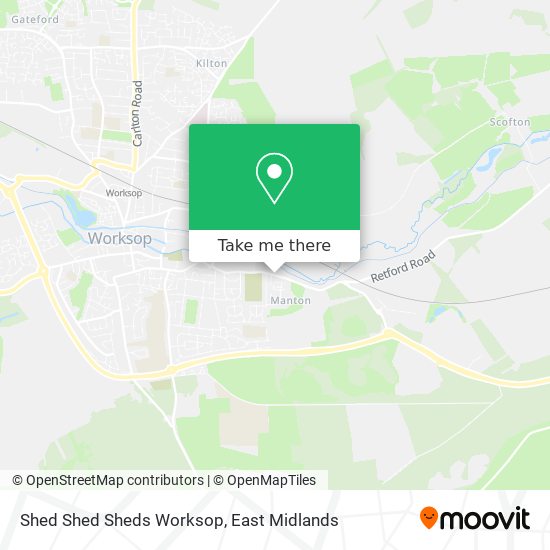 Shed Shed Sheds Worksop map