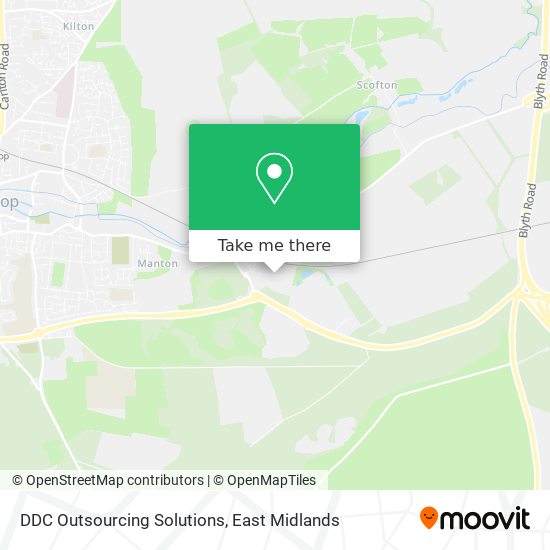 DDC Outsourcing Solutions map