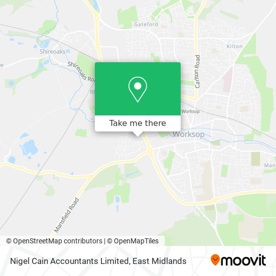 Nigel Cain Accountants Limited map